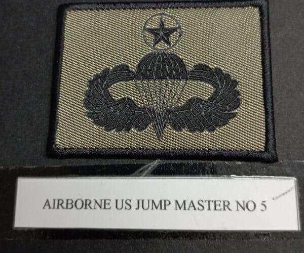 AIRBORNE US JUMP MASTER NO 5