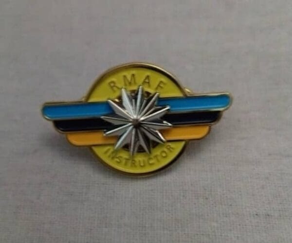 BADGE INSTRUCTOR TUDM SILVER