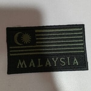 BENDERA MALAYSIA HITAM (KECIL)