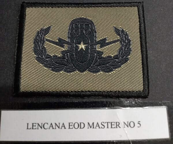 LENCANA EOD MASTER NO 5