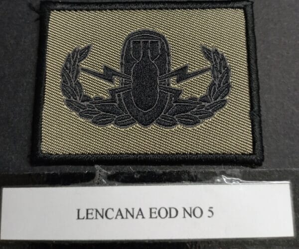 LENCANA EOD NO 5