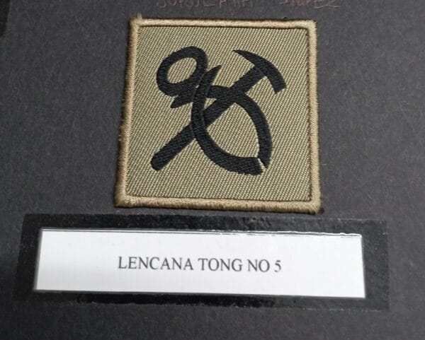 LENCANA TONG NO 5