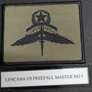 LENCANA US FREEFALL MASTER NO 5
