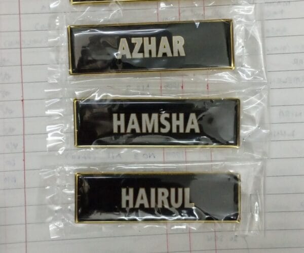 NAME NO.3 TUDM