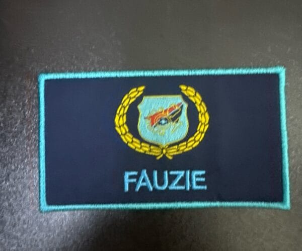 Nametag juruteknik TUDM