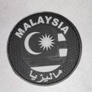 PATCH MALAYSIA HITAM GETAH